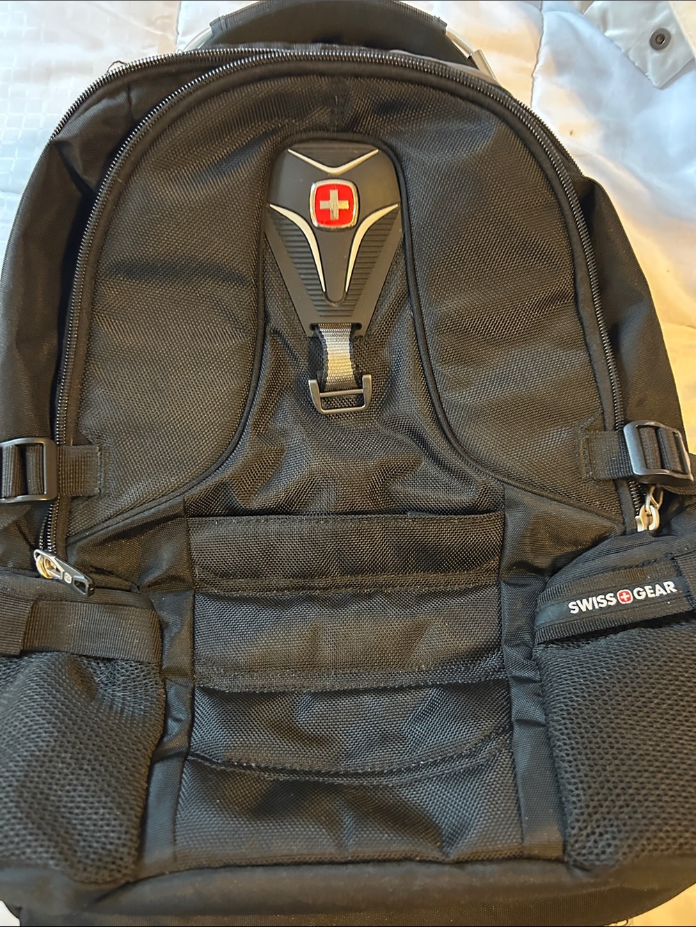 SwissGear Black and Red Laptop Backpack